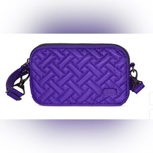 Lug Coupe Crossbody Bag in Violet